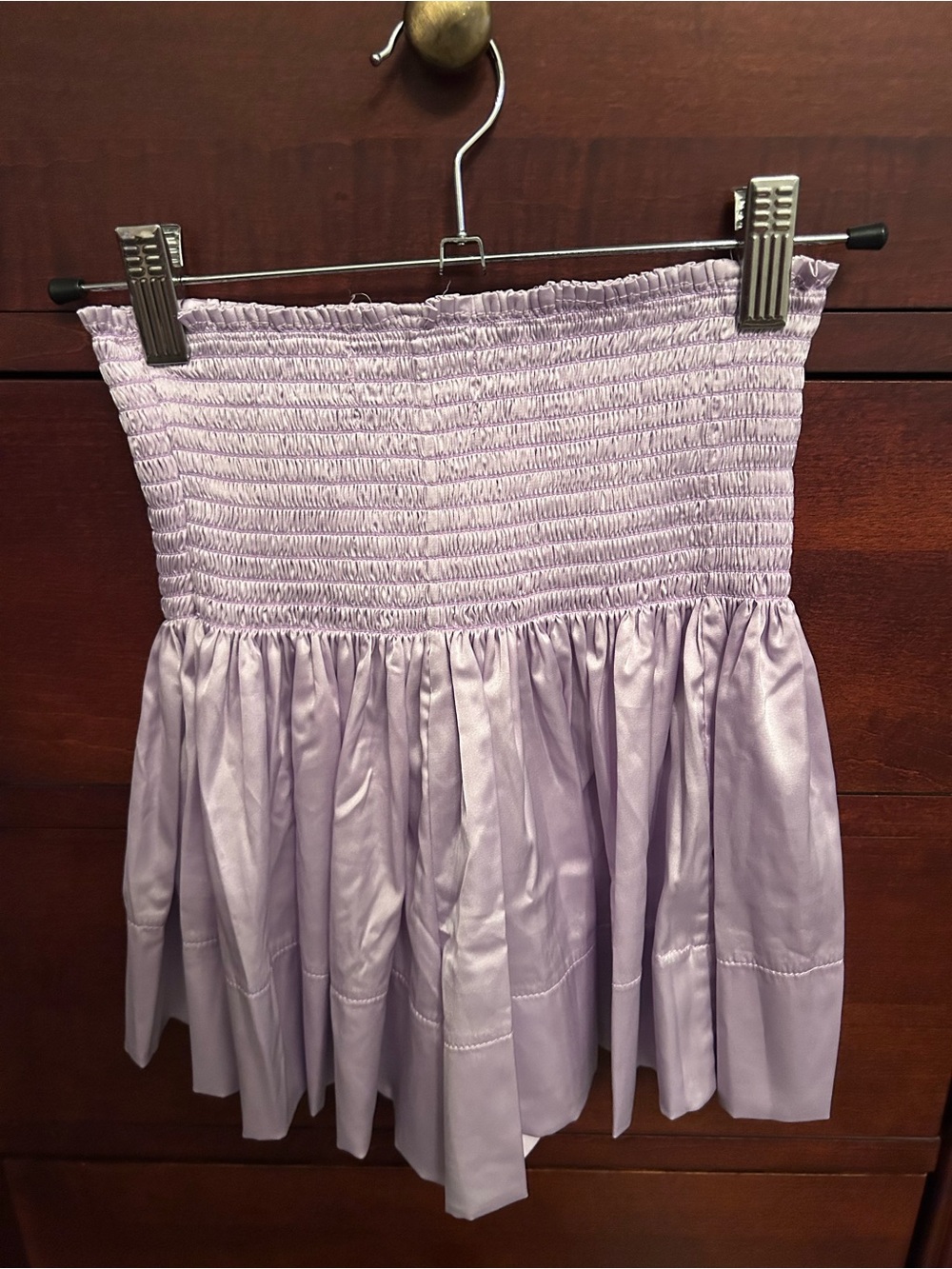 Smocked Lavender Women’s Skorts